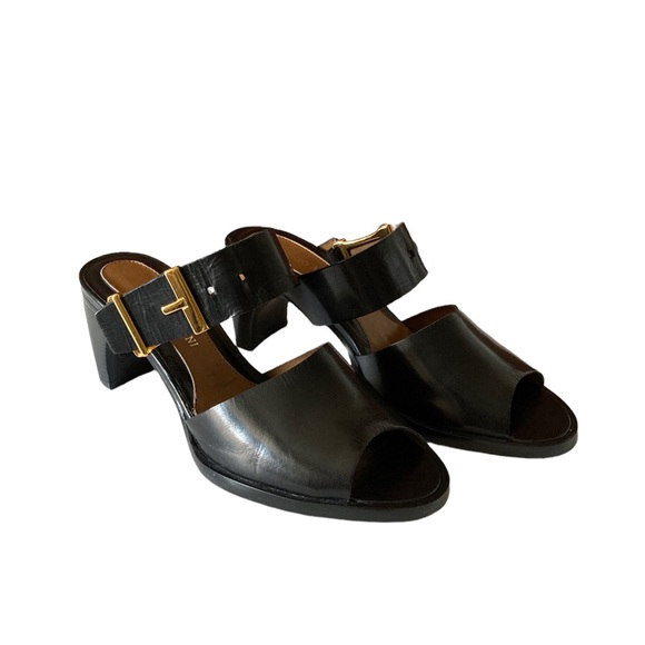 Enzo Angiolini Black Sandals - Picture 2 of 12